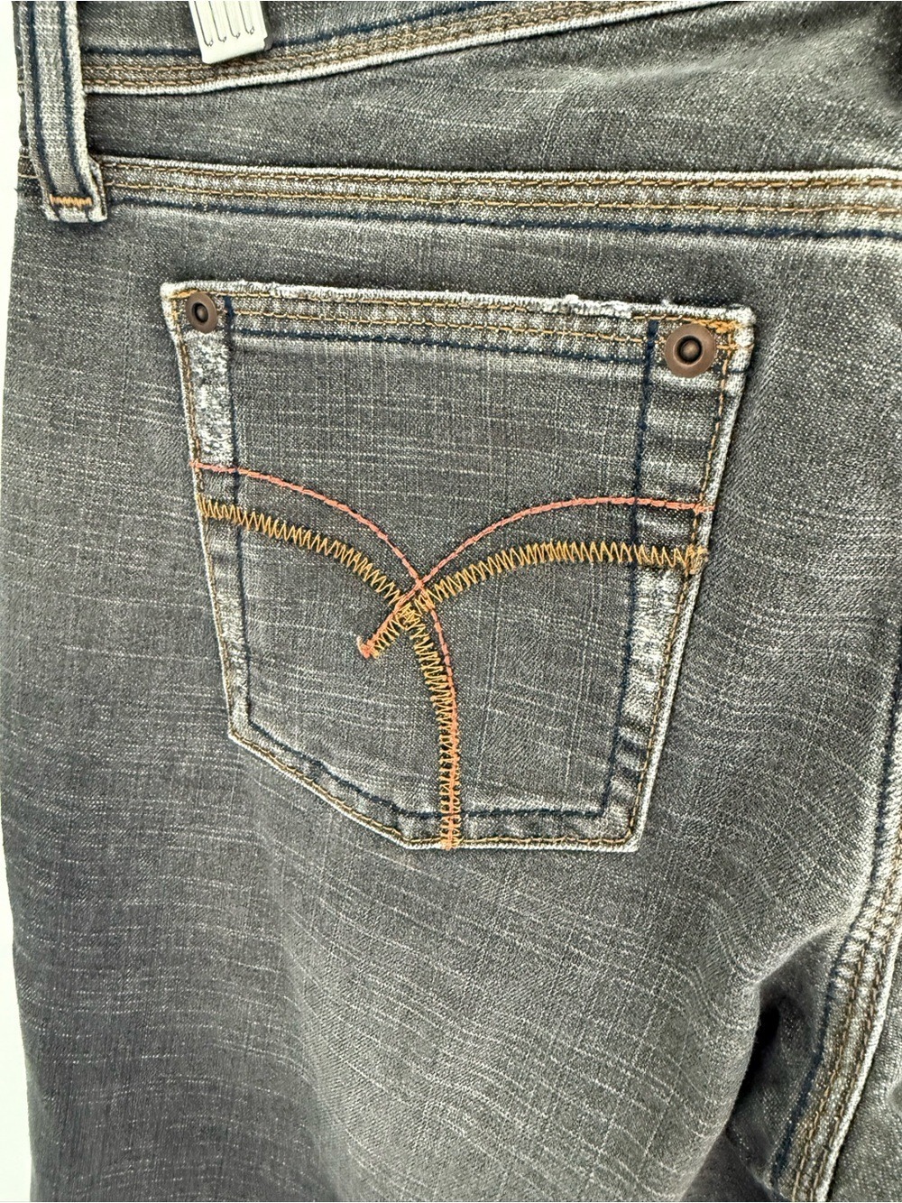 Joe’s Vintage Style Straight Boot Cut Jeans Black Washed Size 29 - Picture 11 of 12